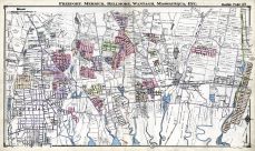 Freeport, Merrick, Bellmore, Wantach, Massapequa, Nassau County 1914 Long Island
